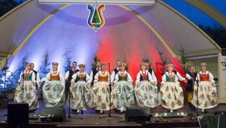 Występ zespołu "Mały Śląsk" z Radzionkowa