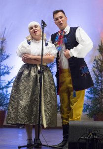 Występ zespołu "Mały Śląsk" z Radzionkowa