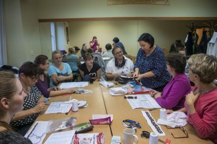 Uczestniczki projekt "Mistrzowskie Koszułki"