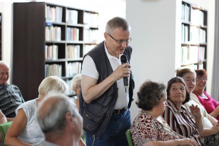 Widownia podczas wykładu