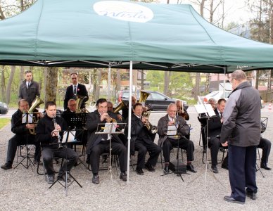 Koncert orkiestry pod kierunkiem Henryka Itnera