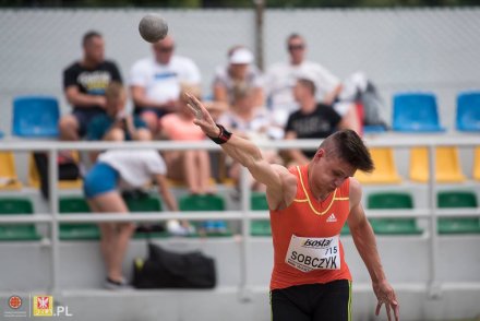 Wiślanin w konkurencji pchnięcia kulą