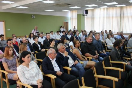 Uroczystość wręczenia nagród - uczestnicy spotkania
