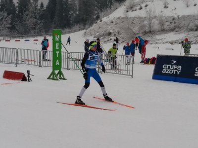 Zawodnik kończy bieg - fot. mat. prasowe