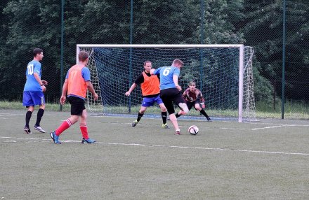 Akcja pod bramką zespołu z Łabajowa