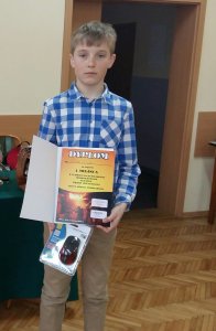 Łukasz Cieślar z nagrodą