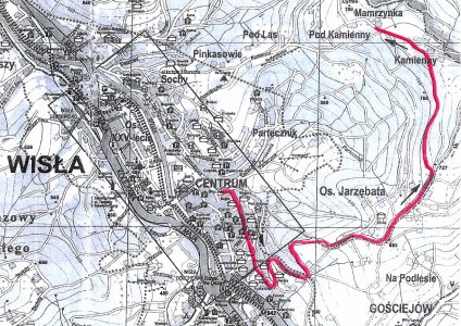 Szczegółowa mapa utrudnień