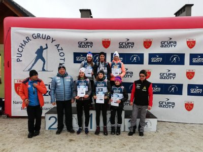Juniorki C na podium