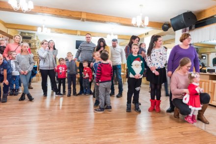 Fragment spotkania z Mikołajem w Nowej Osadzie