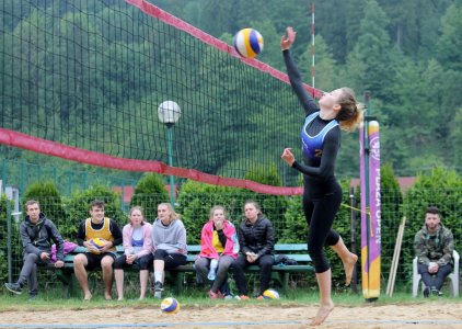 Fragment meczu turnieju Młoda Plaża 2018