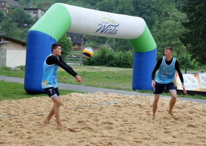 Fragment meczu turnieju Młoda Plaża 2018