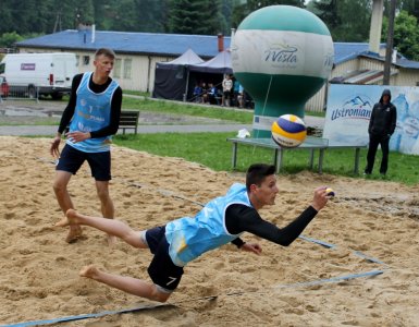 Fragment meczu turnieju Młoda Plaża 2018