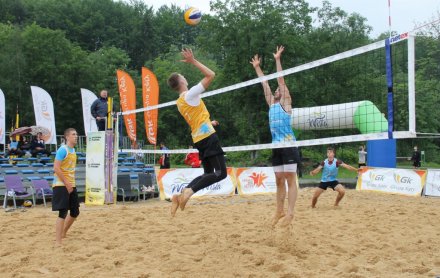 Fragment meczu turnieju Młoda Plaża 2018