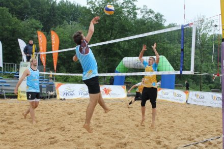 Fragment meczu turnieju Młoda Plaża 2018