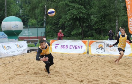 Fragment meczu turnieju Młoda Plaża 2018