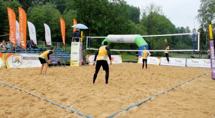 Fragment meczu turnieju Młoda Plaża 2018