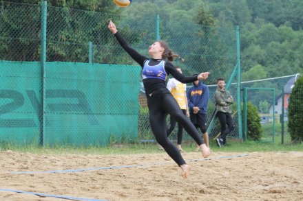 Fragment meczu turnieju Młoda Plaża 2018