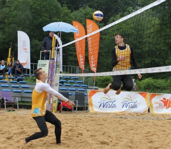 Fragment meczu turnieju Młoda Plaża 2018