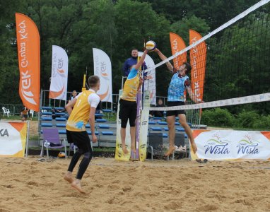 Fragment meczu turnieju Młoda Plaża 2018