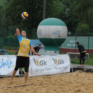 Fragment meczu turnieju Młoda Plaża 2018