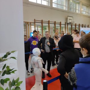 Wizyta uczniów w Mobilnym Centrum Edukacji