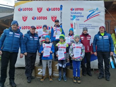 Zwycięzcy niedzielnych zawodów Lotos Cup Kids 2020 Wisła