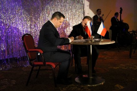 Podpisanie umowy partnerskiej Wisła - Jabłonków