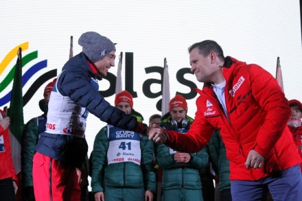Tomasz Bujok i Kamil Stoch