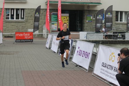 Finisz jednego z uczestników