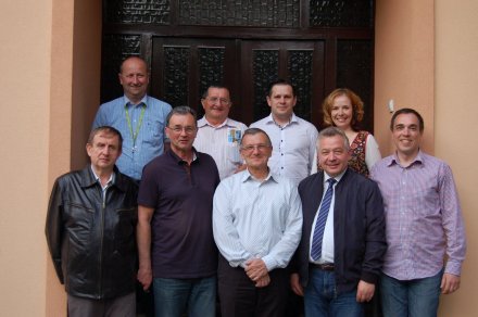 Delegacja z Wisły w towarzysztwie mieszkańców Ostojićeva