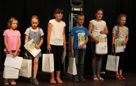 Ceremonia rozdania nagród dla laureatów konkursu plastycznego