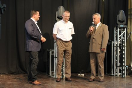 Nadleśniczy Nadleśnictwa Wisła dziękuje władzom Lasów Państwowych i Miasta Wisła za wspólną imprezę