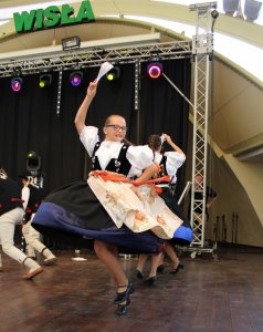 Fragment koncertu zespołu "Wisła"