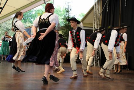 Fragment koncertu zespołu "Wisła"