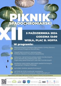 Plakat X Piknik Spadochroniarski