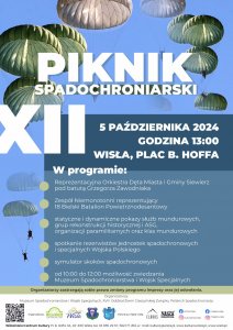 Plakat X Piknik Spadochroniarski