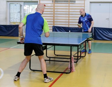 Fragment meczu turniejowego