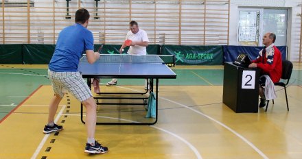 Fragment meczu turniejowego