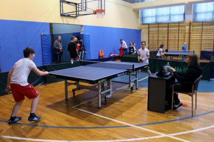 Fragment meczu turniejowego