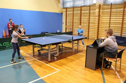 Fragment meczu turniejowego