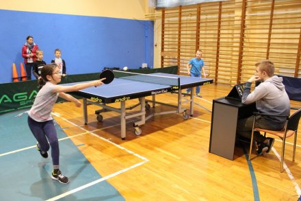 Fragment meczu turniejowego