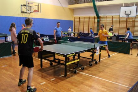 Fragment meczu turniejowego