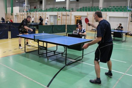 Finał w kategorii 50+ pomiędzy Bronisławem Lazarem a Andrzejem Minge