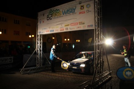 Honorowy start na placu Hoffa