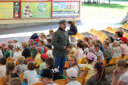 Aktor wśród uczniów