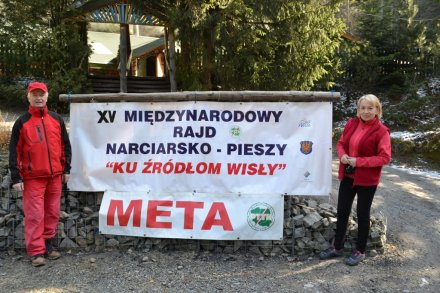 Organizatorzy rajdu na mecie