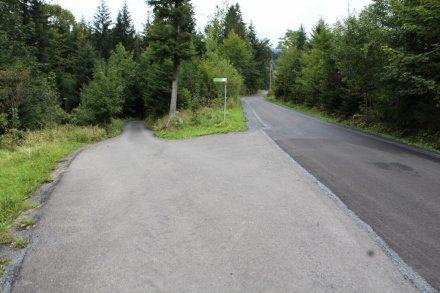 Fragment wyremontowanej ulicy Rastoki