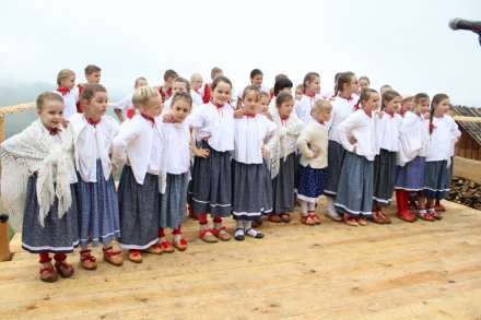 Fragment występu dzieci z "Małej Istebnej"