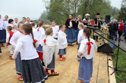 Fragment występu dzieci z "Małej Istebnej"