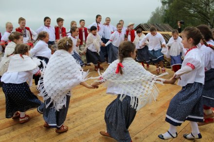 Fragment występu dzieci z "Małej Istebnej"